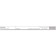 SABO lawn tractor 52-152 accelerator cable 1200 mm cable sheath 1065 mm | NewgardenParts.com