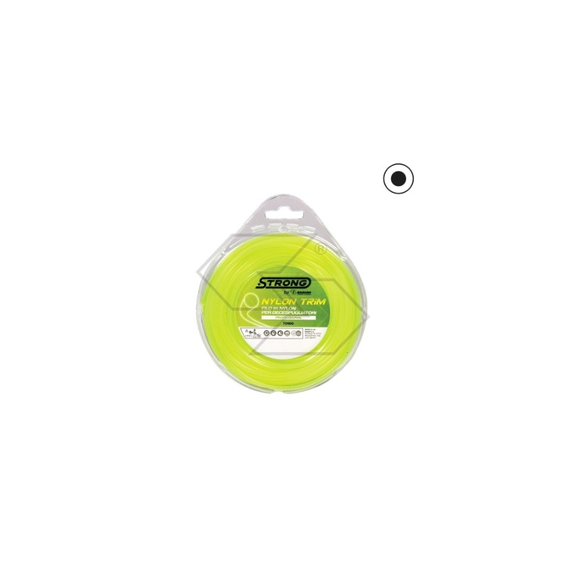 Cable para desbrozadora STRONG sección redonda Ø  2,4 mm longitud 15 m