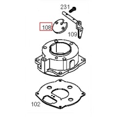 Valvola a farfalla originale motore rasaerba tagliaerba BRIGGS & STRATTON 693505 | NewgardenParts.com