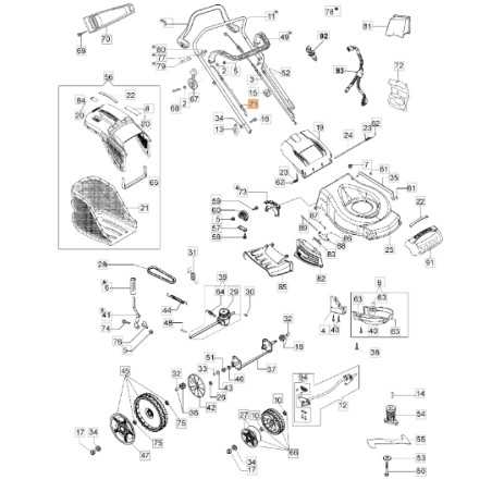 Câble d'accélérateur modèles de tondeuses G53TBXE ORIGINAL EMAK 66070323R | NewgardenParts.com