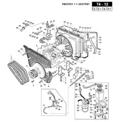 Cavo acceleratore trattorino rasaerba ORIGINALE GIANNI FERRARI 00.25.01.0171 | NewgardenParts.com