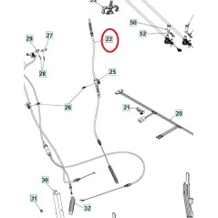 CABLE DE ALIMENTACIÓN 501656602 ORIGINAL HUSQVARNA | NewgardenParts.com