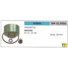 Vaschetta motore rasaerba ROBIN EY 15 - EY 20 Ø esterno 45mm codice 013956 | NewgardenParts.com