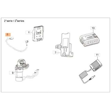 Câble de démarrage pour tondeuse à gazon modèles G48TKE ORIGINAL EMAK L66152070 | NewgardenParts.com