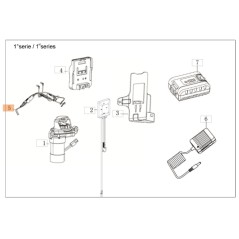 Cavo avviamento tagliaerba modelli G53TKE ORIGINALE EMAK L66151971 | NewgardenParts.com