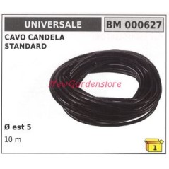 Cavo bobina Attacco candela pipetta cappuccio UNIVERSALE 000627 5mm 10 metri