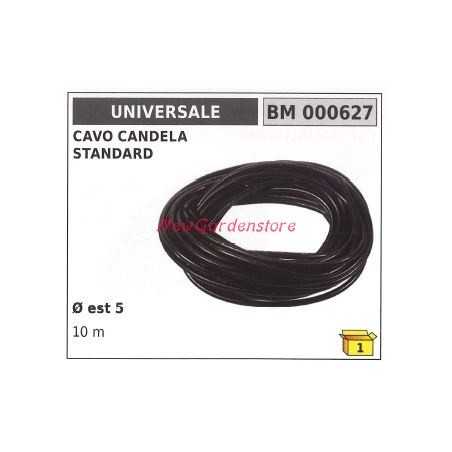 Coil cable Spark plug connection pipe cap UNIVERSAL 000627 5mm 10 metres