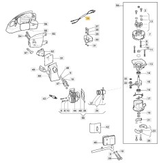 Cavo bobina ORIGINALE STIGA tagliasiepi aht 60 - h 60 - shp 60 123065045/0 | NewgardenParts.com