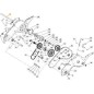 ARBRE DE COMMANDE DE ROUE ORIGINAL STIGA - 118800121/0