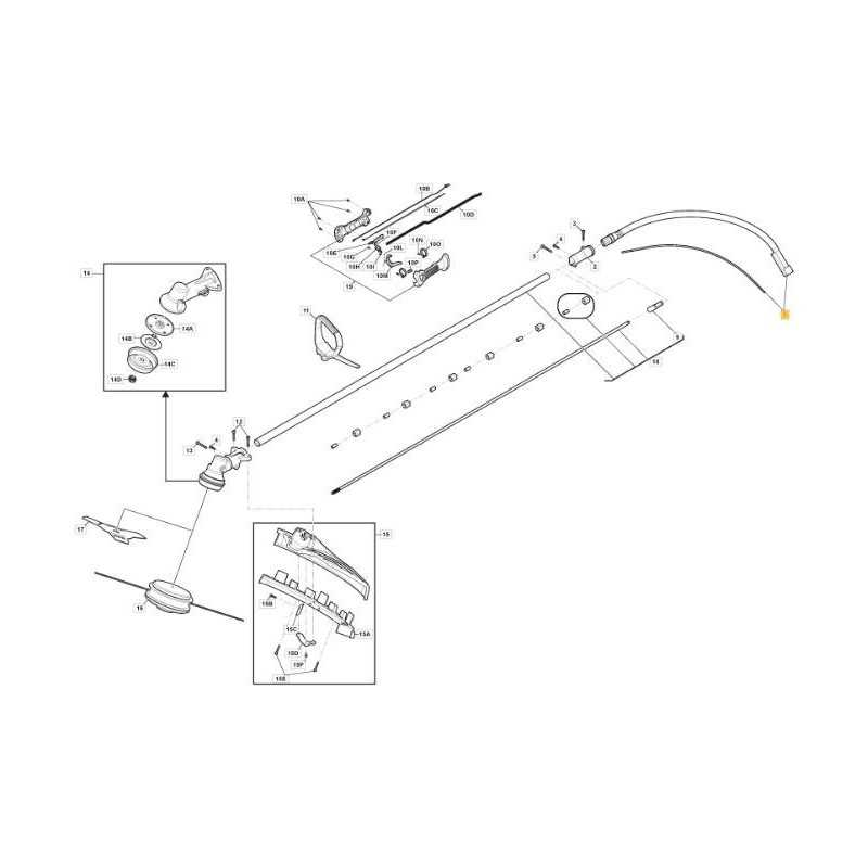 ARBRE FLEXIBLE ORIGINAL STIGA - 118805393/0