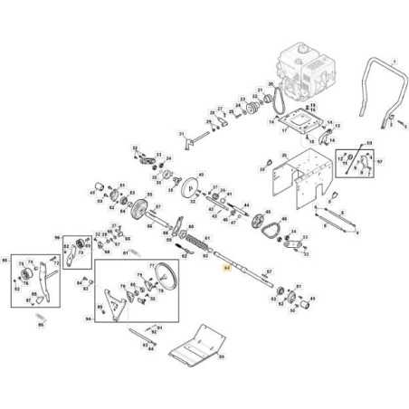 ORIGINAL STIGA SHAFT - 118820333/0 | NewgardenParts.com