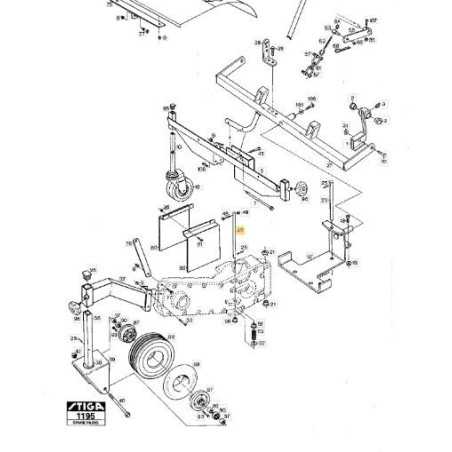 ARBRE STIGA ORIGINAL - 1134-2768-01 | NewgardenParts.com