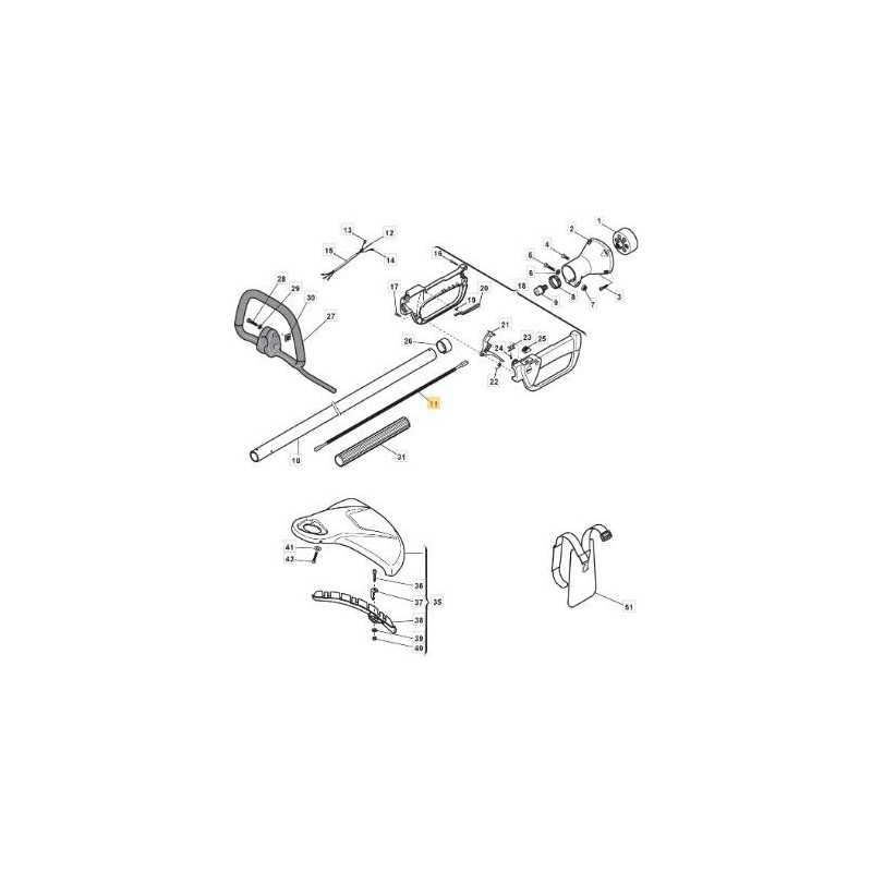 ANTRIEBSWELLE D-7 DC 28 AUF ORIGINAL STIGA - 123020009/0