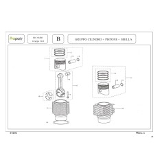 DOUILLES DE BIELLE 3B.11.1640.27 LDA 80 - 450 - 451 - 510