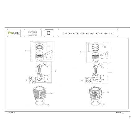 CASQUILLOS DE BIELA ??4B.14.1640.48 LDA 820 | NewgardenParts.com