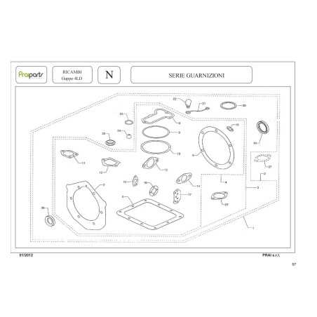 JEU DE JOINTS 4N.14.8180.98 4LD 820 | NewgardenParts.com