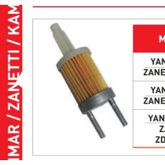 DIESEL FILTERS D86.04.04303 YANMAR L100 ZANETTI ZDM 86/88 | NewgardenParts.com