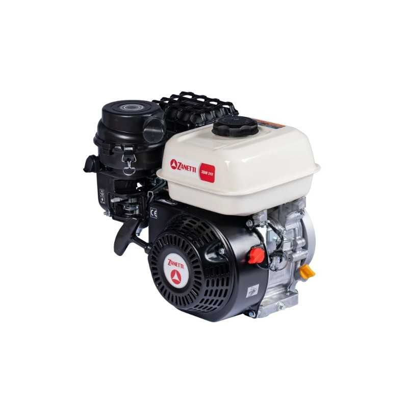 ZANETTI BENZINA ZBM210C1MV Motor komplett Motor Grubber konisch 23 mm manuell