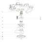Disque de lame pour robot tondeuse Segway Navimow X3 Series AB12.03.00.0004