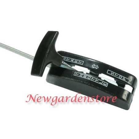 Cable throttle control gas shrouded wire 170 cm lawnmower mower UNIVERSAL | NewgardenParts.com