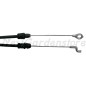 Cable de control del freno motor tractor de césped CASTELGARDEN 181000622/2