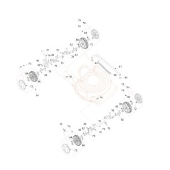 00701\nCOPRIRUOTA ANT.TAURUS 46T TIPO NUOV 00701 ORIGINALE BLUE BIRD | NewgardenParts.com