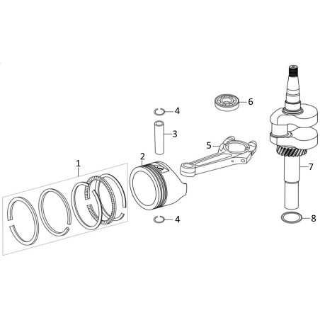 ORIGINAL BLUE BIRD PLEUELSTANGE 130150052-0001 | NewgardenParts.com