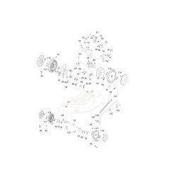 ASSE POSTERIORE WYZ20-H2 2012720 ORIGINALE BLUE BIRD