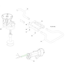 Mutter M 10X8-UNI5588-65 060300 ORIGINAL BLUE BIRD | NewgardenParts.com