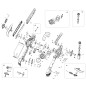 COUVERCLE ORIGINAL BLUE BIRD RIGHT SÉCURATEUR CS 22-06 3010100950000