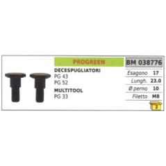 Vite frizione PROGREEN decespugliatore PG 43 PG 52 MULTITOOL PG 33 esagono 14 mm | NewgardenParts.com