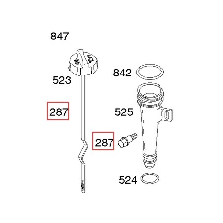 Vite originale motore rasaerba tagliaerba tosaerba BRIGGS & STRATTON 691002 | NewgardenParts.com