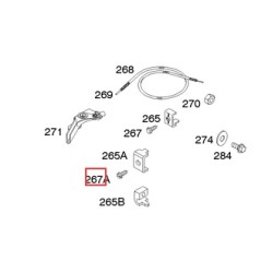 Original BRIGGS & STRATTON Rasentraktor-Motorschraube 690804