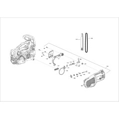 ORIGINAL BLUE BIRD CSP270T-116 CABLE CLAMP