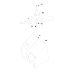 Hoja Taurus 46/46T/46TW XSS46-01 Original Blue Bird | NewgardenParts.com