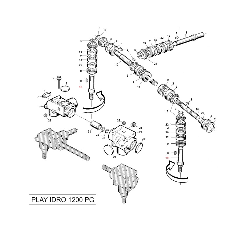 Arbre porte-lames PLAYGREEN GTR GTS ORIGINAL GIANNI FERRARI BFB 00777305202