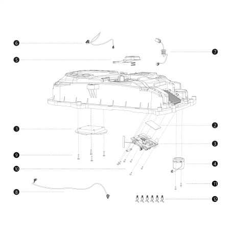-MODULE DE TONTE ORIGINAL BLUE BIRD I800E AB12.02.00.0103 | NewgardenParts.com