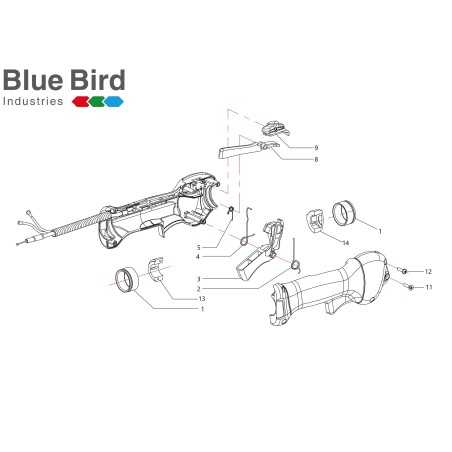 ORIGINAL BLUE BIRD SAFETY LEVER SPRING 180480 | NewgardenParts.com