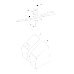 BLUE BIRD WYZ20H-BS60-B 2012100 ORIGINAL BLADE HUB | NewgardenParts.com