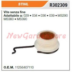 Vite senza fine pompa olio STIHL motosega 029 034 036 039 MS290 360 390 R302309 | NewgardenParts.com