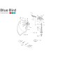 PROTECTOR DE PIEDRA ROJO 725260 ORIGINAL BLUE BIRD