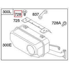 Vite trattorino tagliaerba ORIGINALE BRIGGS & STRATTON 691514 | NewgardenParts.com