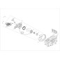 Original Blue Bird CSP280T-134 starter pulley