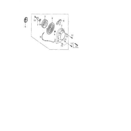 STARTER PULLEY GX 31/35 SE 28421ZM3003 ORIGINAL BLUE BIRD | NewgardenParts.com
