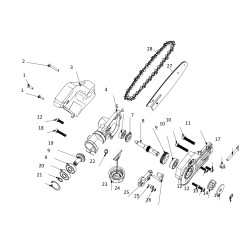 ORIGINAL BLUE BIRD CHAIN ??SPROCKET PLATE 3021310004000 | NewgardenParts.com
