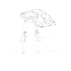 RUEDAS UNIVERSALES ORIGINALES BLUE BIRD AB.50.0039.03 | NewgardenParts.com