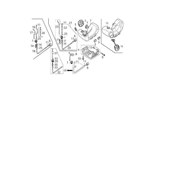 DEPÓSITO DE COMBUSTIBLE MOTOR GX50 17511Z0Z013 ORIGINAL BLUE BIRD