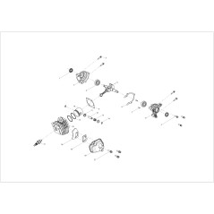 VIS M5X20 CSP270T-21 ORIGINAL BLUE BIRD | NewgardenParts.com