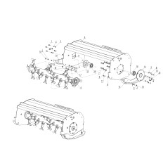 EJE DE LA CUCHILLA 0814.10.010 ORIGINAL BLUE BIRD | NewgardenParts.com