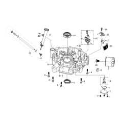 VITE TUBO SCARICO OLIO 110950004-0001 ORIGINALE BLUE BIRD | NewgardenParts.com